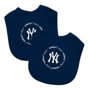 MLB New York Yankees 2pk Bib Set